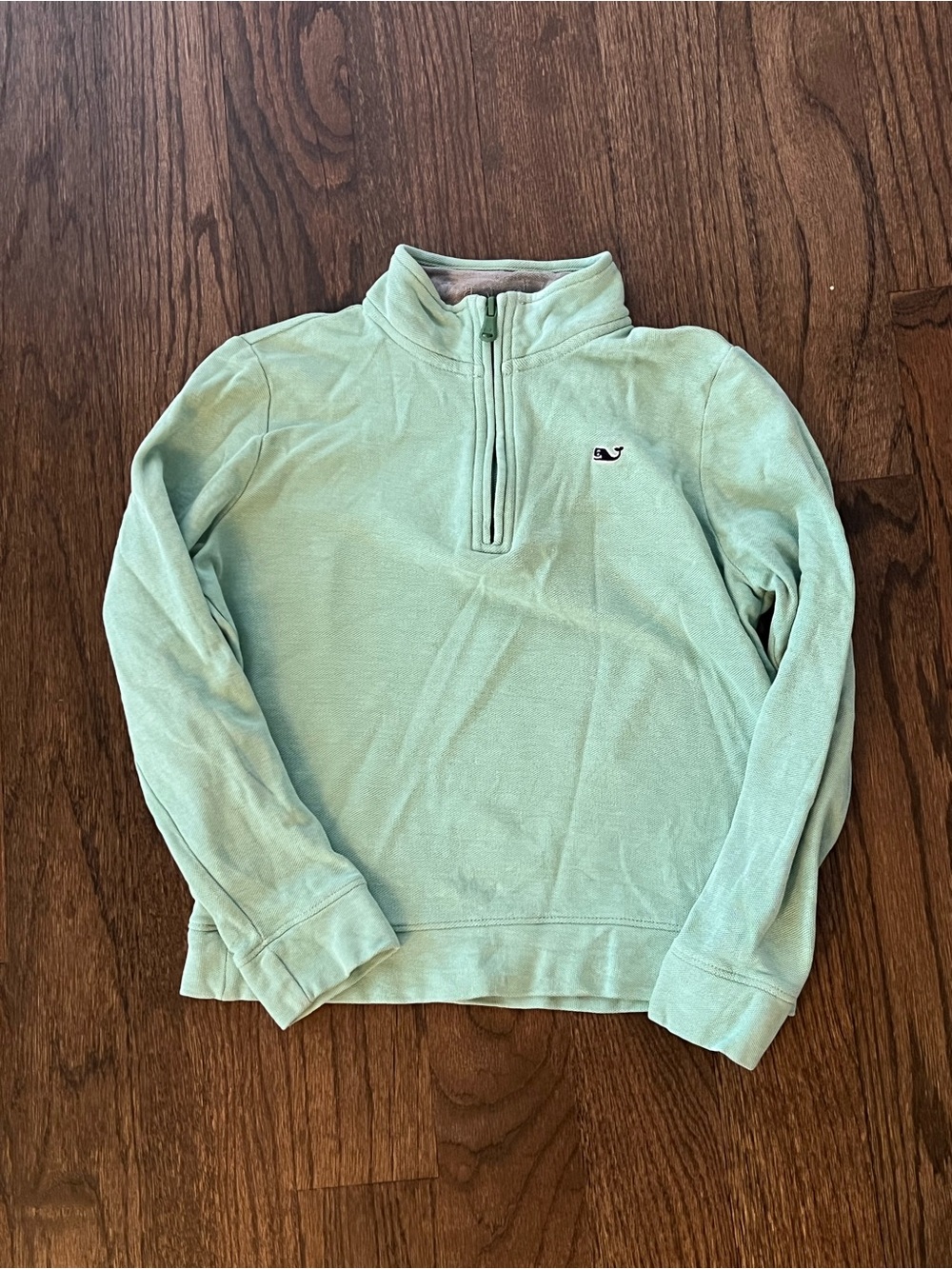 Vineyard Vines Mint Zip Pullover